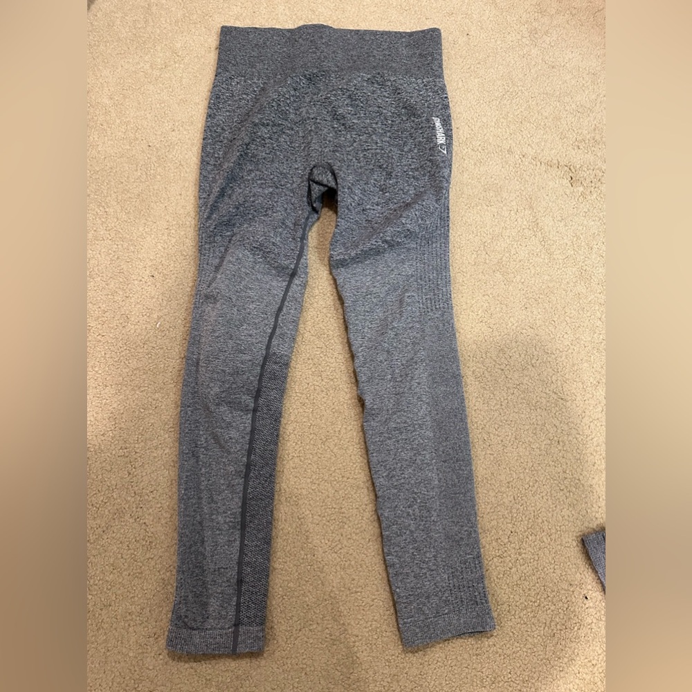 Gym shark heather grey tights